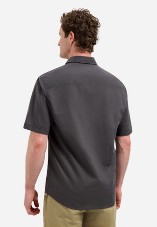 NO EXCESS / Herren-Shirt / Shirt Short Sleeve With Linen