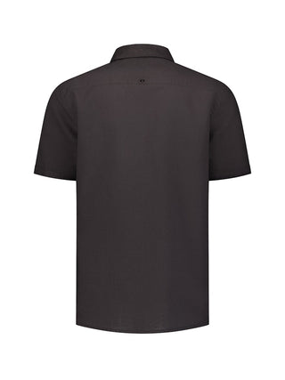 NO EXCESS / Herren-Shirt / Shirt Short Sleeve With Linen