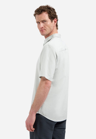 NO EXCESS / Herren-Shirt / Shirt Short Sleeve With Linen