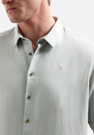 NO EXCESS / Herren-Shirt / Shirt Short Sleeve With Linen