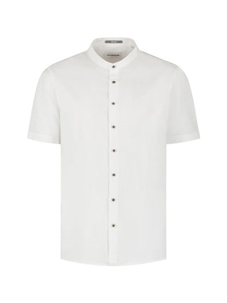 NO EXCESS / Herren-Shirt / Shirt Short Sleeve Granddad With Li