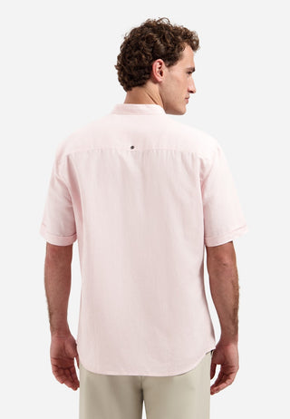 NO EXCESS / Herren-Shirt / Shirt Short Sleeve Granddad With Li