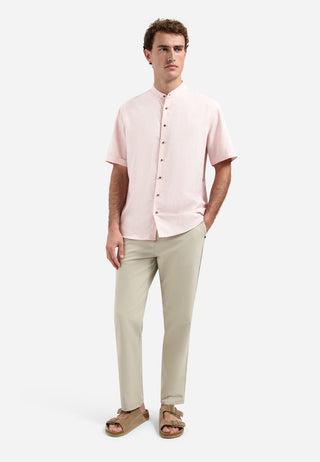 NO EXCESS / Herren-Shirt / Shirt Short Sleeve Granddad With Li