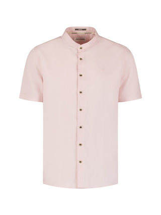 NO EXCESS / Herren-Shirt / Shirt Short Sleeve Granddad With Li