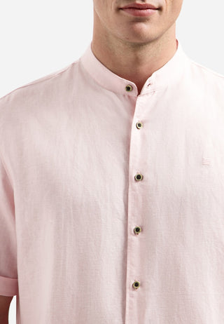 NO EXCESS / Herren-Shirt / Shirt Short Sleeve Granddad With Li
