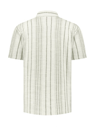 NO EXCESS / Herren-Shirt / Shirt Short Sleeve Jacquard Fancy S