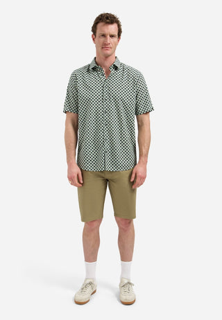 NO EXCESS / Herren-Shirt / Shirt Short Sleeve Stretch Allover