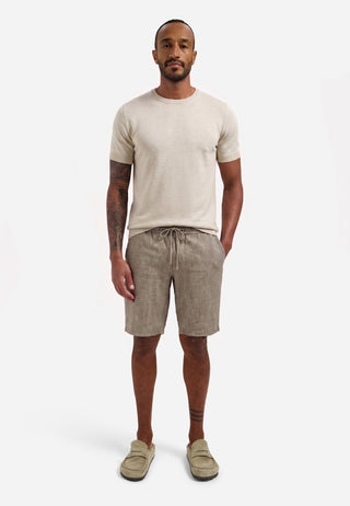 NO EXCESS / Herren-Shorts / Short Chino With Linen