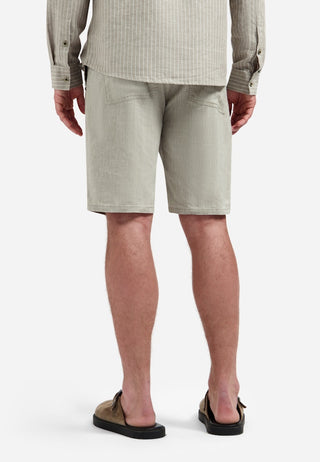 NO EXCESS / Herren-Shorts / Short Chino With Linen