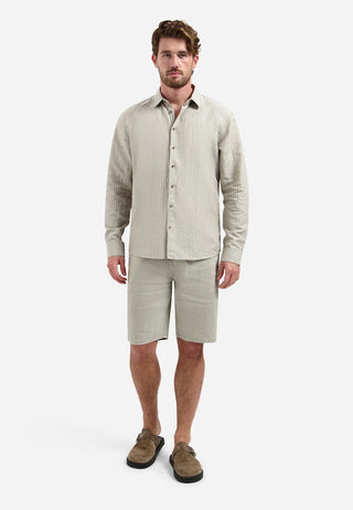 NO EXCESS / Herren-Shorts / Short Chino With Linen