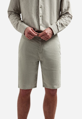 NO EXCESS / Herren-Shorts / Short Chino With Linen