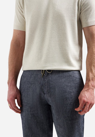 NO EXCESS / Herren-Shorts / Short Chino With Linen