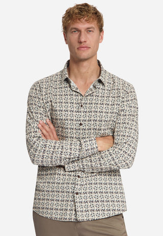 NO EXCESS / Herren-Shirt / Shirt Allover Printed