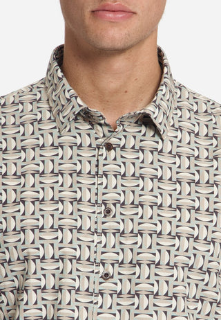 NO EXCESS / Herren-Shirt / Shirt Allover Printed