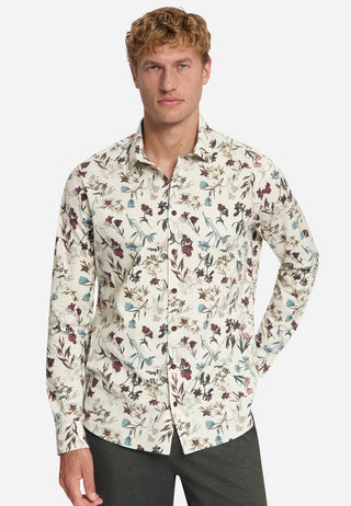 NO EXCESS / Herren-Shirt / Shirt Stretch Allover Printed