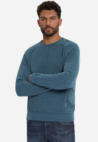NO EXCESS / Herren-Sweat / Pullover Crewneck Light Weight Chen