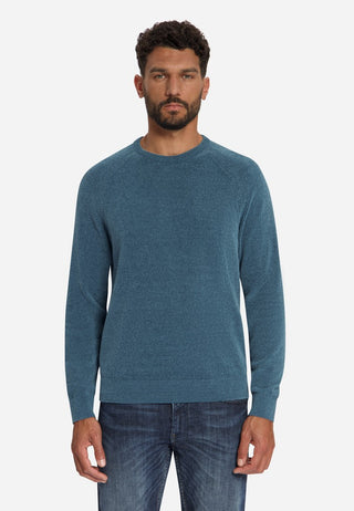 NO EXCESS / Herren-Sweat / Pullover Crewneck Light Weight Chen