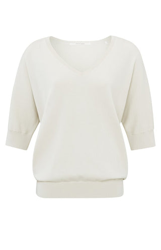 YAYA B.V / Damen-Strick / Pullover mit V-Ausschnitt