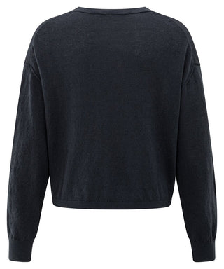 YAYA B.V / Damen-Strick / Strukturierter Strickpullover