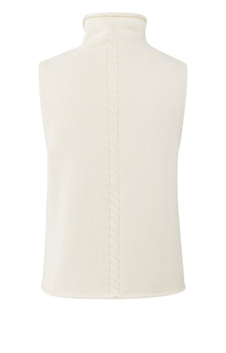 YAYA B.V / Damen-Strick / Pullover mit Zopfmusterdetail