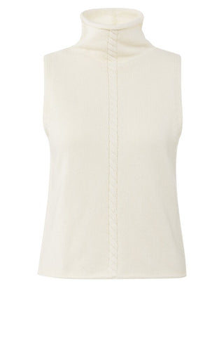 YAYA B.V / Damen-Strick / Pullover mit Zopfmusterdetail