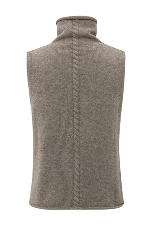 YAYA B.V / Damen-Strick / Pullover mit Zopfmusterdetail