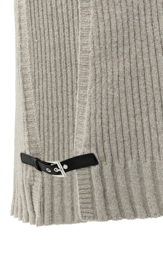 YAYA B.V / Damen-Strick / Pullover mit Schnallen