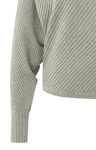 YAYA B.V / Damen-Strick / Pullover mit hohem Kragen
