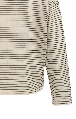 YAYA B.V / Damen-Strick / Gestreifter Feinstrickpullover