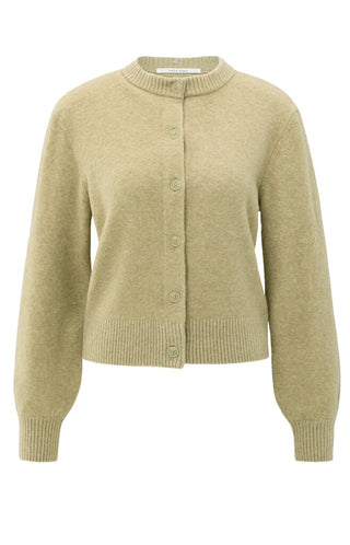 YAYA B.V / Damen-Strick / Cardigan mit Kragen