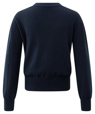 YAYA B.V / Damen-Strick / Cardigan mit Bindeverschluss