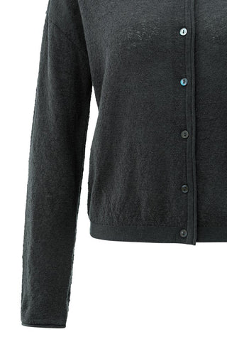YAYA B.V / Damen-Strick / Cardigan mit hohem Kragen