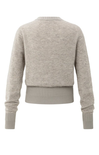 YAYA B.V / Damen-Strick / Cardigan mit Rippdetails