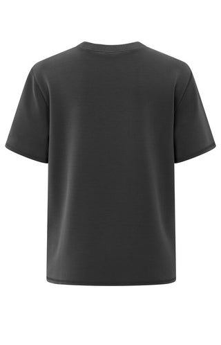YAYA B.V / Damen-Sweat / T-Shirt mit Rippung