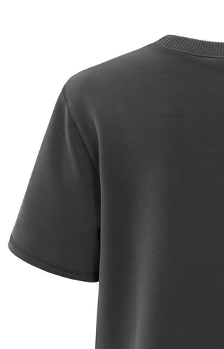 YAYA B.V / Damen-Sweat / T-Shirt mit Rippung