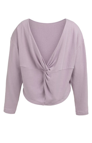 YAYA B.V / Damen-Sweat / Pullover mit Knoten