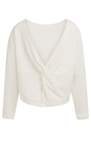 YAYA B.V / Damen-Sweat / Pullover mit Knoten