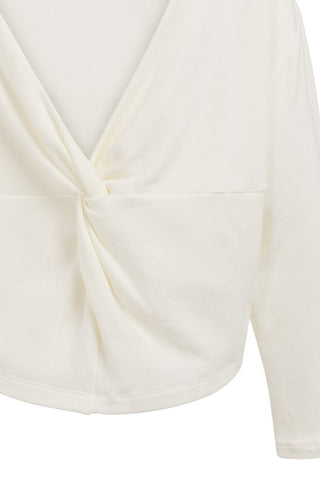 YAYA B.V / Damen-Sweat / Pullover mit Knoten