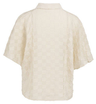 YAYA B.V / Damen-Bluse / Jacquard-Bluse