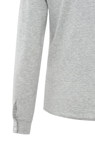 YAYA B.V / Damen-Bluse / Melierte Jersey-Bluse