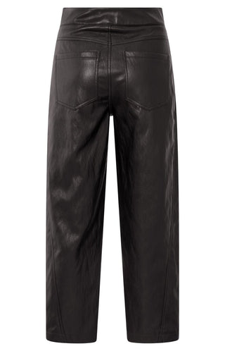 YAYA B.V / Damen-Hose / Hose aus Lederimitat