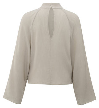 YAYA B.V / Damen-Shirt / Strukturiertes Raglan-Oberteil