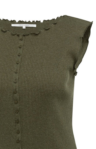 990652 ARMY GREEN MELANGE;2