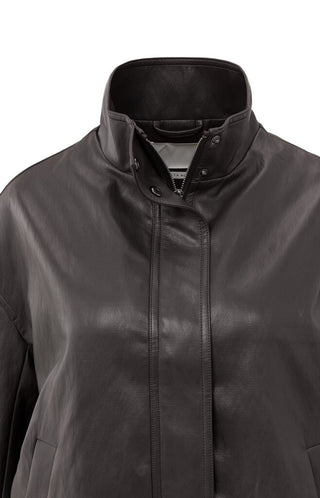 YAYA B.V / Damen-Jacke / Kurze Jacke aus Lederimitat