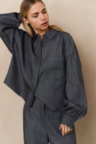 YAYA B.V / Damen-Bluse / Bluse mit Brusttasche