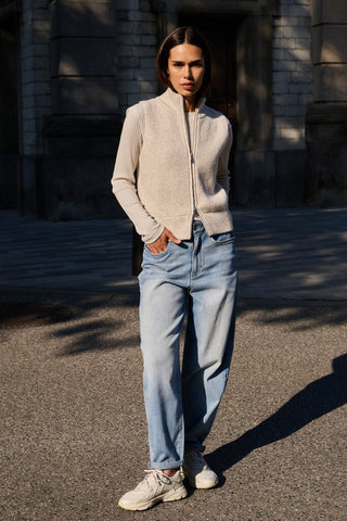 YAYA B.V / Damen-Jeans / Jeans mit hohem Bund