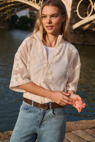 YAYA B.V / Damen-Bluse / H?keljacke