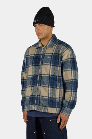 Checked Stone Indigo Navy;5