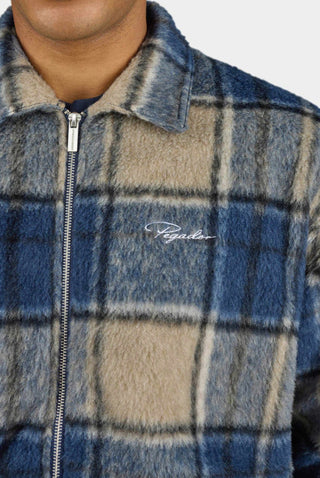 Checked Stone Indigo Navy;3