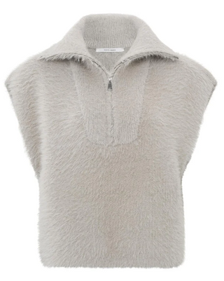 YAYA B.V / Damen-Strick / ?rmelloser Pullover